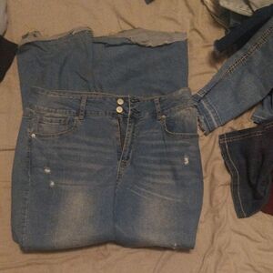 SO High Rise Blue Jeans